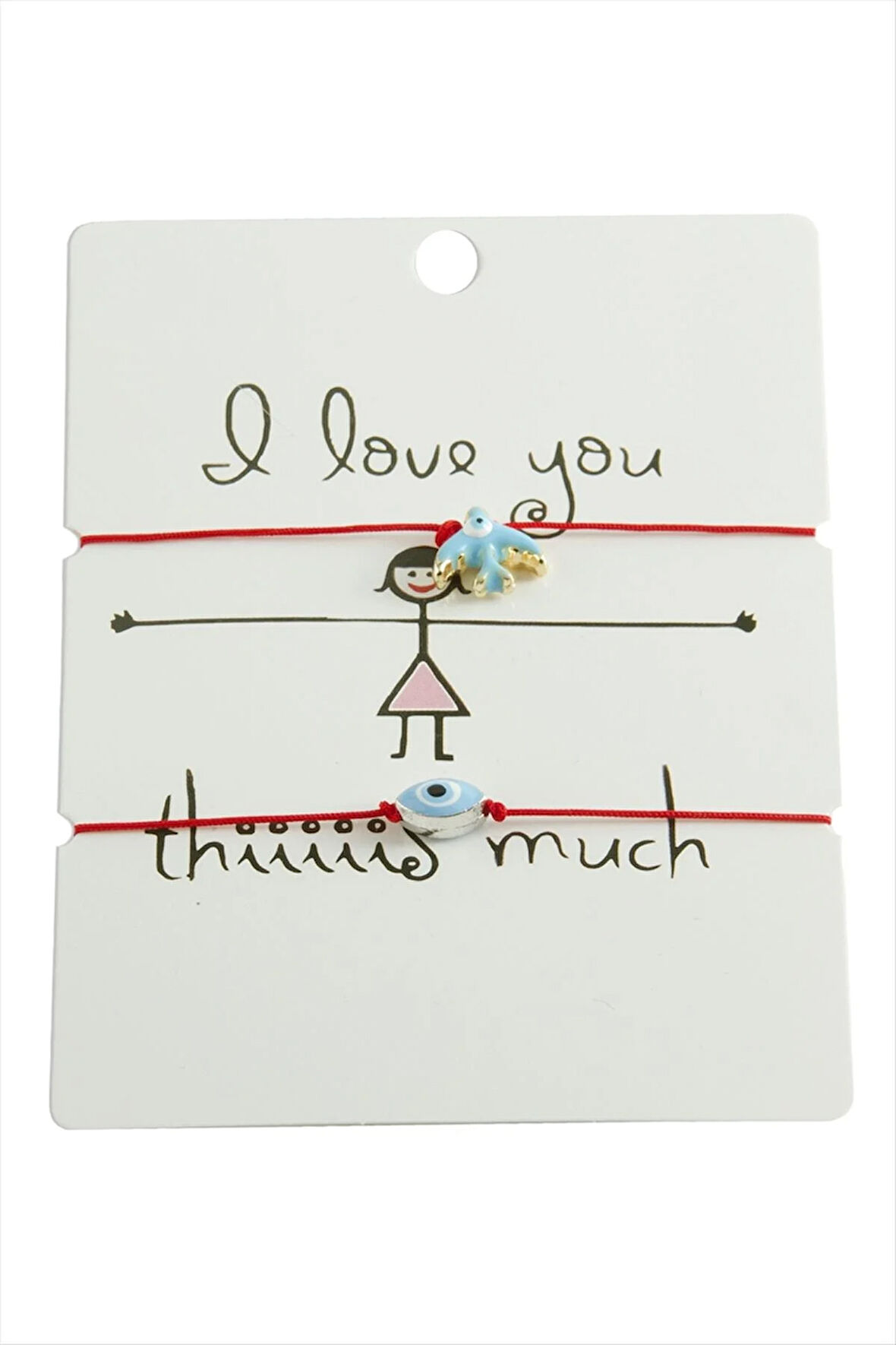 Kırlangıç Nazar İp Bileklik 2 Adet