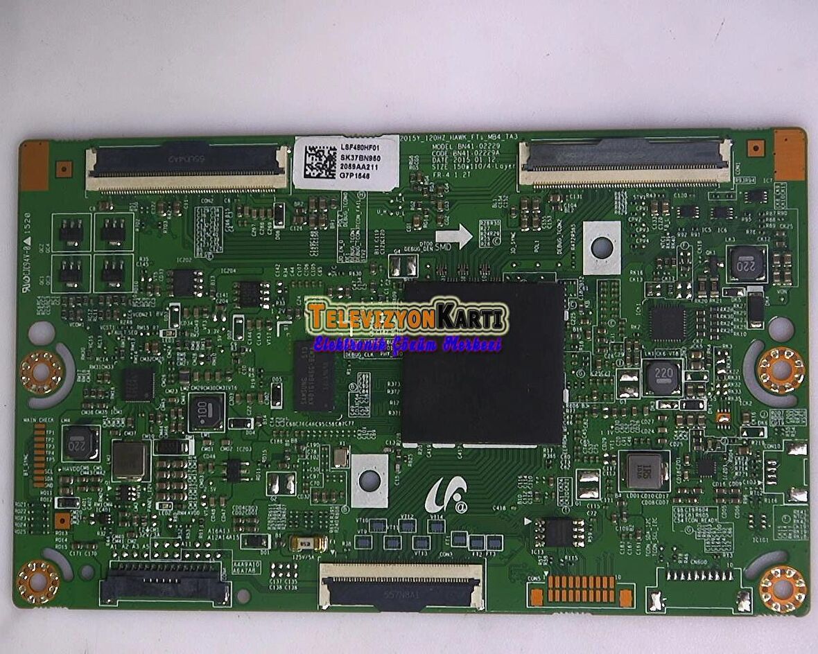 BN95-02059A, BN41-02229A, LSF480HF01, Samsung UE48J6300, T CON Board, CY-WJ048CGLV1H