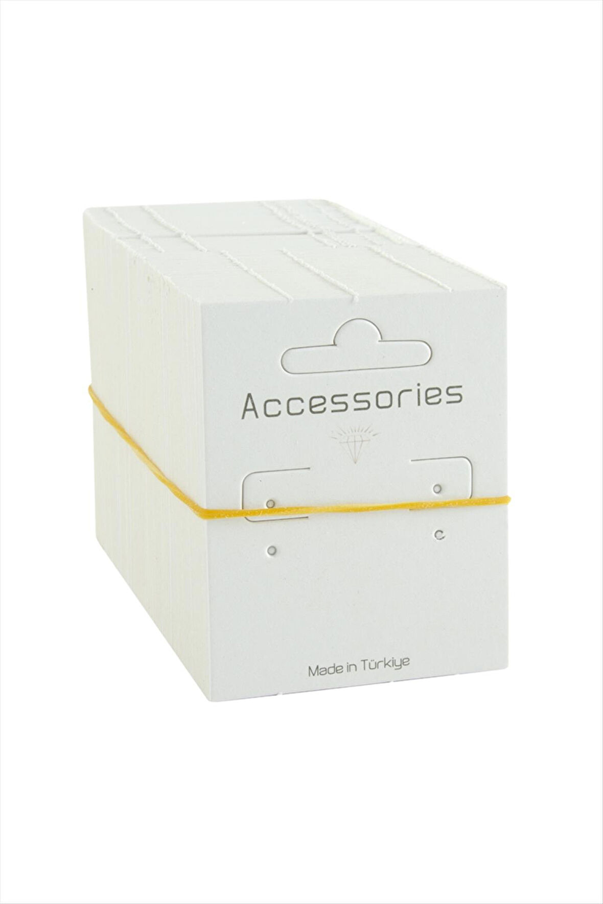 Dikdörtgen Kalın Küpe Kartı 100 Adet