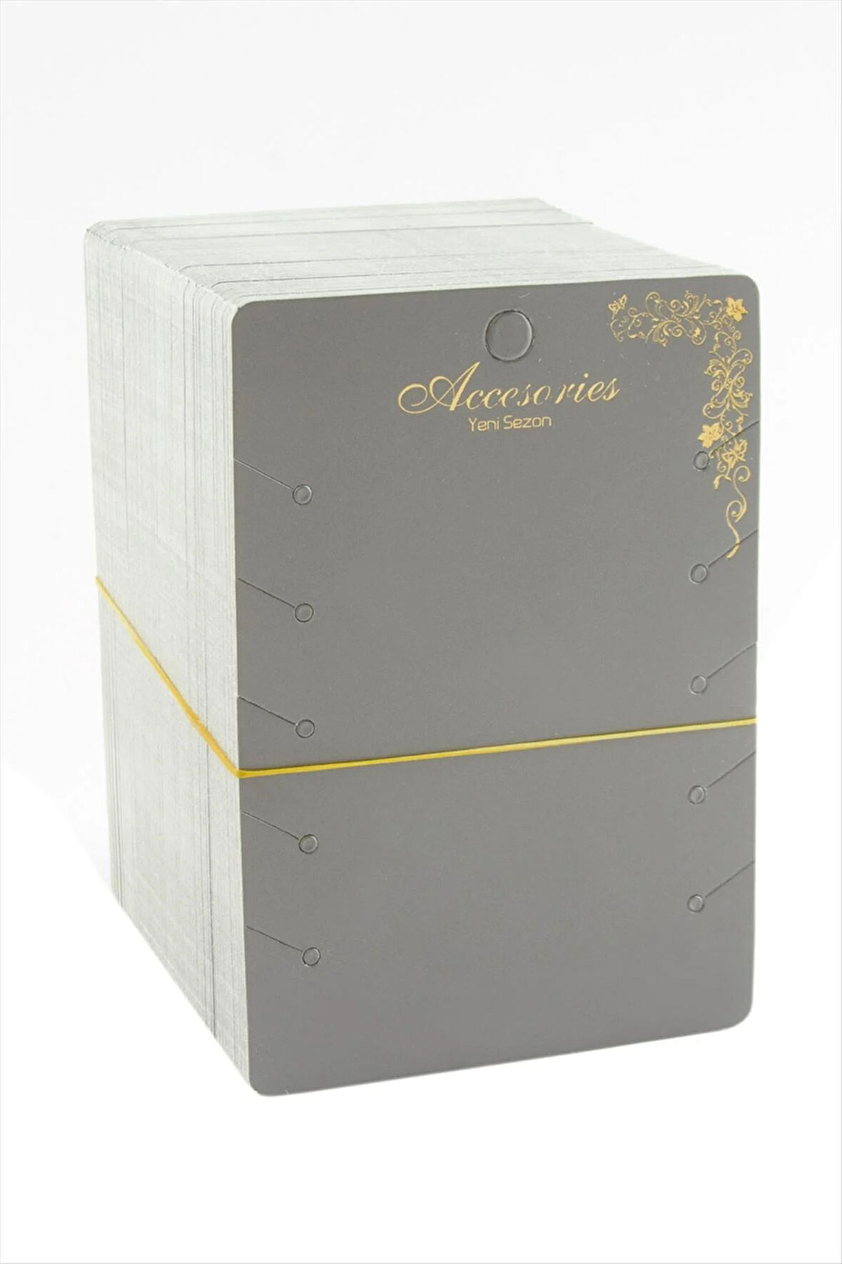 5'li Gri Renkli Bileklik Kartı 200 Adet