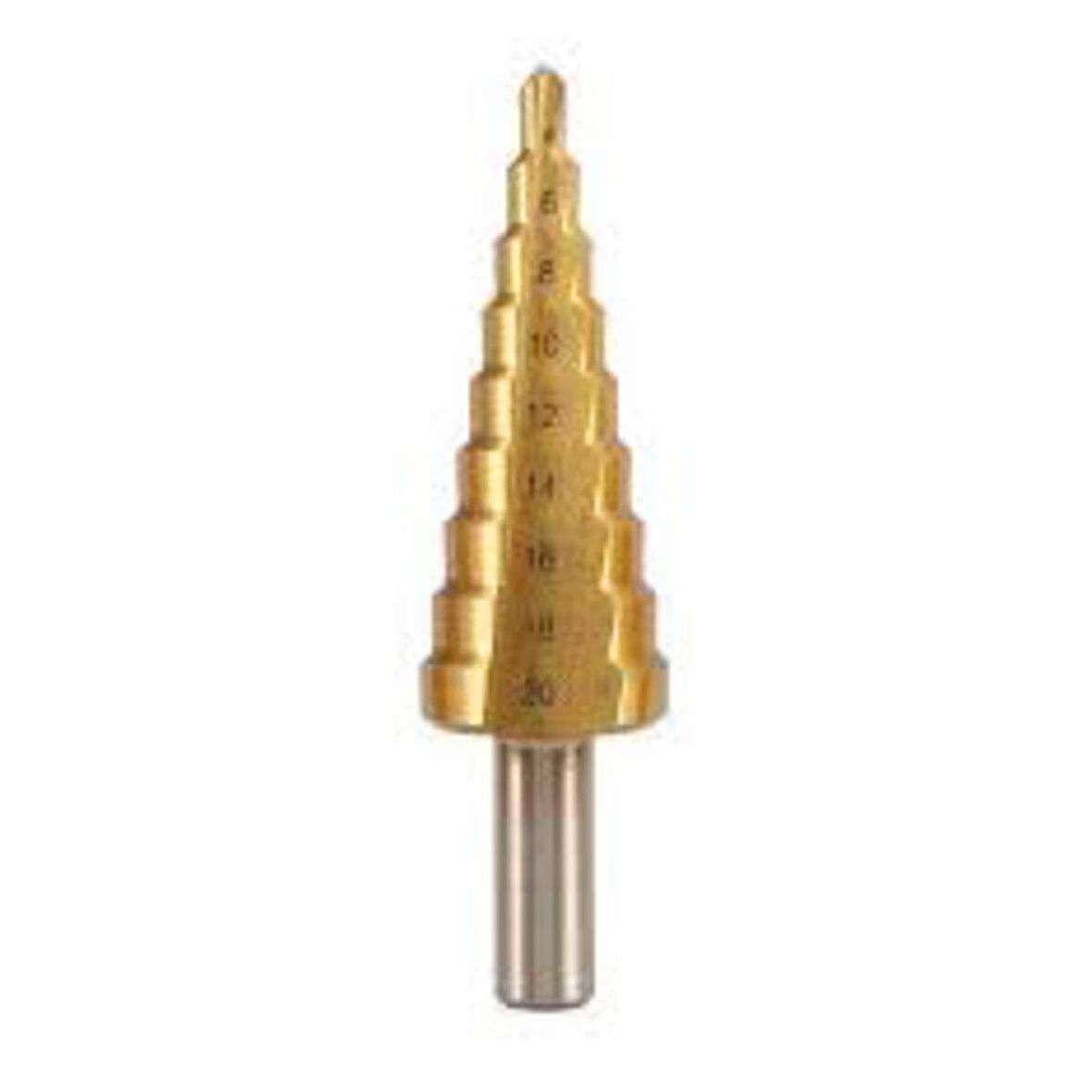 Gfb Kademeli Matkap Ucu Hss Kozalak Titanyum  4mm-20mm