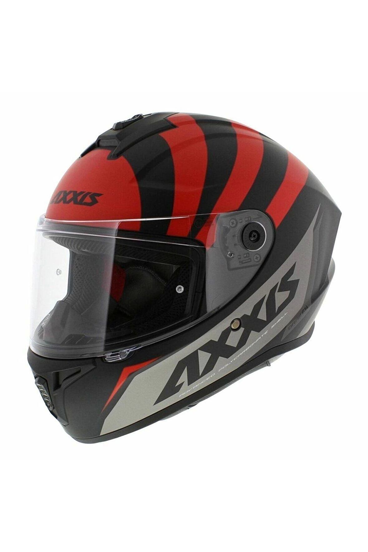 AXXIS DRAKEN S PREMIER B5 MATT RED (BİR BEDEN BÜYÜK SİPARİŞ VERİNİZ)