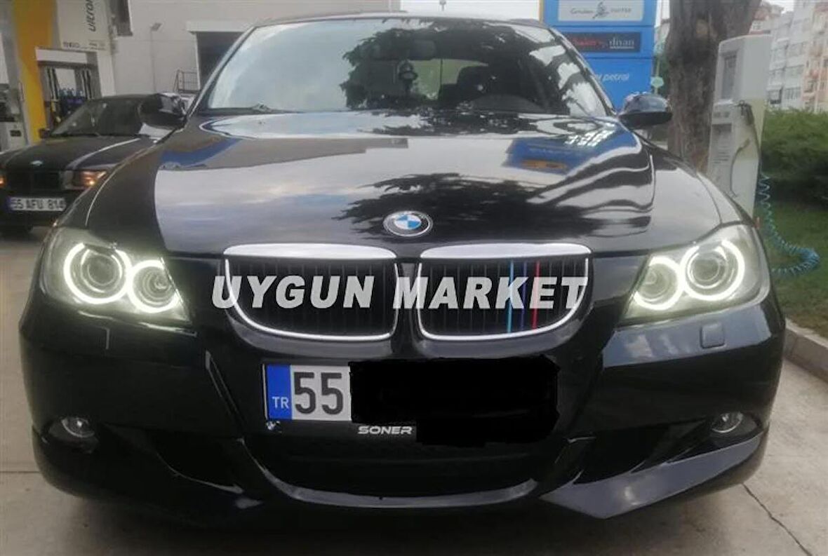 BMW E90 Angel , Beyaz , bmw e90 beyaz far içi halka , e90 angel seti, bmw angel far , bmw angel halka