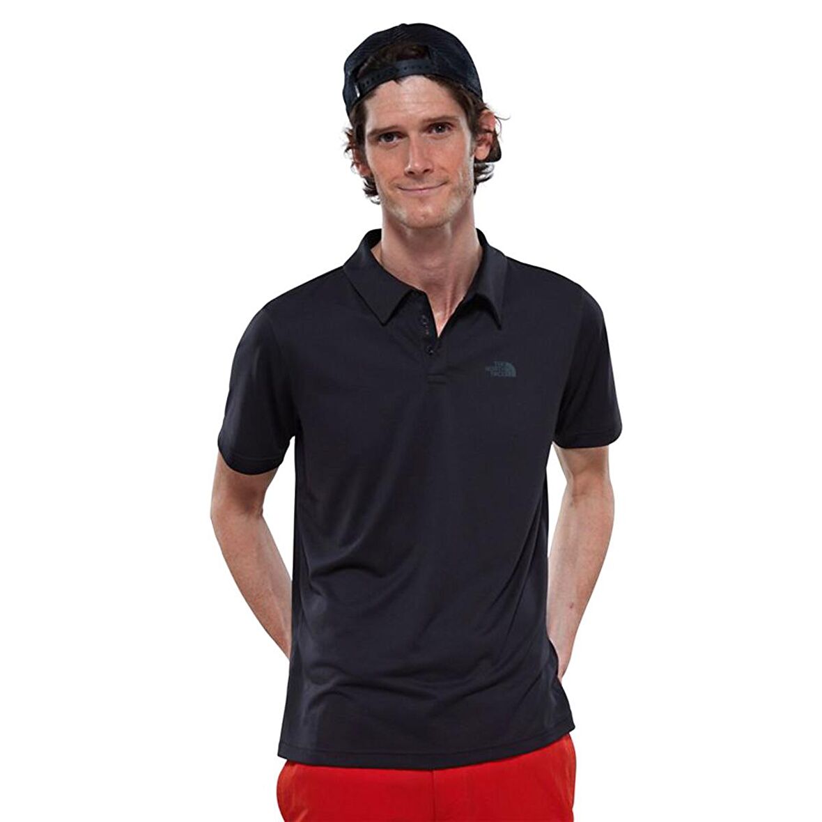 Tanken Polo Erkek Siyah Outdoor Tişört NF0A2WAZJK31