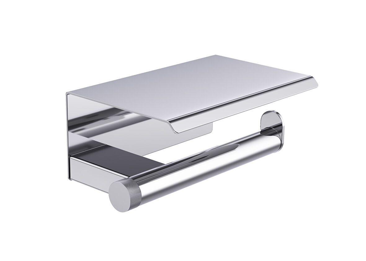 Line Bathroom AVERTA TUVALET KAĞITLIK 119115 KROM ETAJERLİ KROM