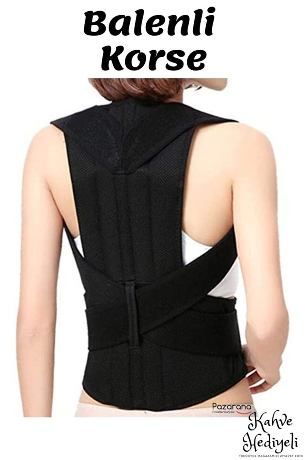 Dik Duruş Korse Unisex Kamburluk Önleyici Bel Sırt Omuz Korse Balenli Yeni Nesil