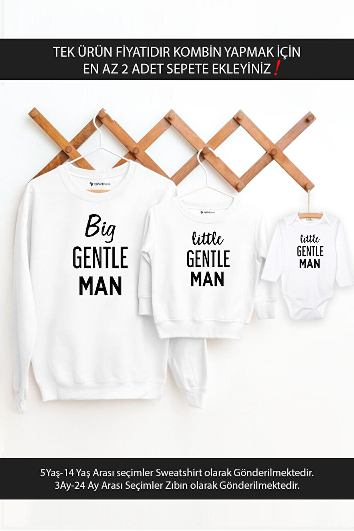 Baba Oğul Gentle Man(TEK ÜRÜN FİYATIDIR KOMBİN YAPMAK İÇİN EN AZ 2 ADET SEPETE EKLEYİNİZ)