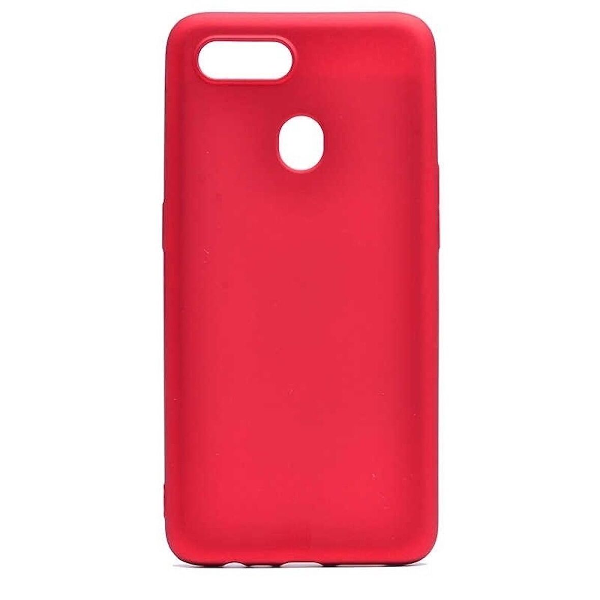 Smcase Oppo A12 Kılıf Lüks Silikon  Nano Ekran Koruyucu 