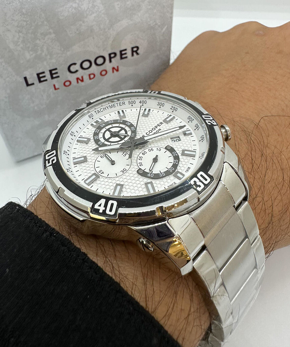 LEE COOPER SPORTS 43MM ÇELİK ERKEK KOL SAATİ