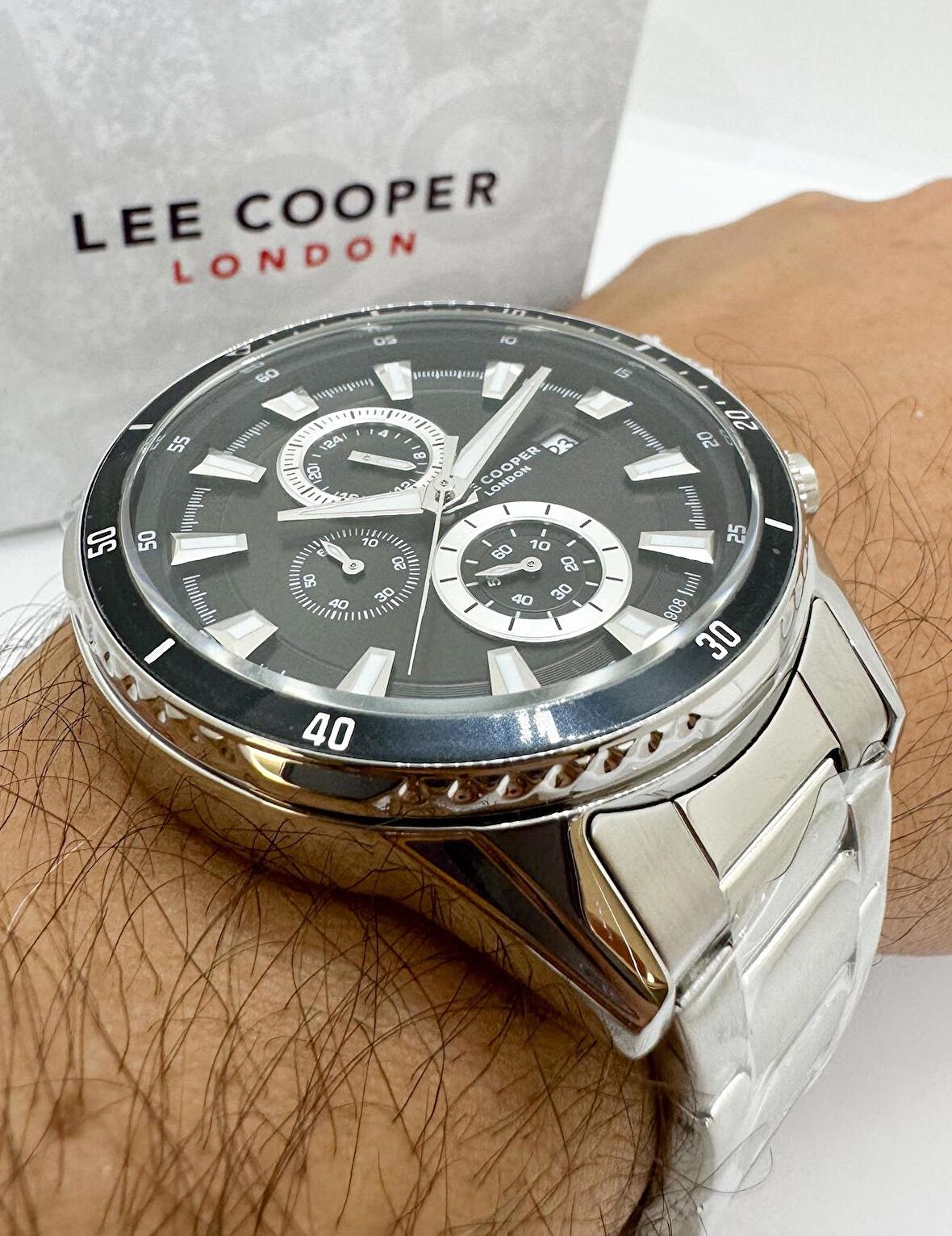 LEE COOPER SPORTS MULTİFONKSİYON ÇELİK EREKEK KOL SAATİ