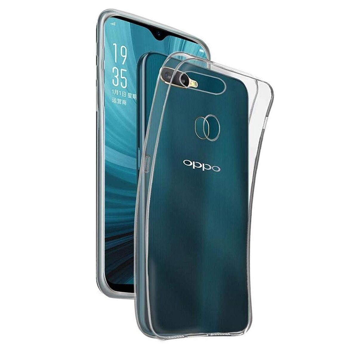 Smcase Oppo A12 Kılıf Lüks Tpu Silikon 