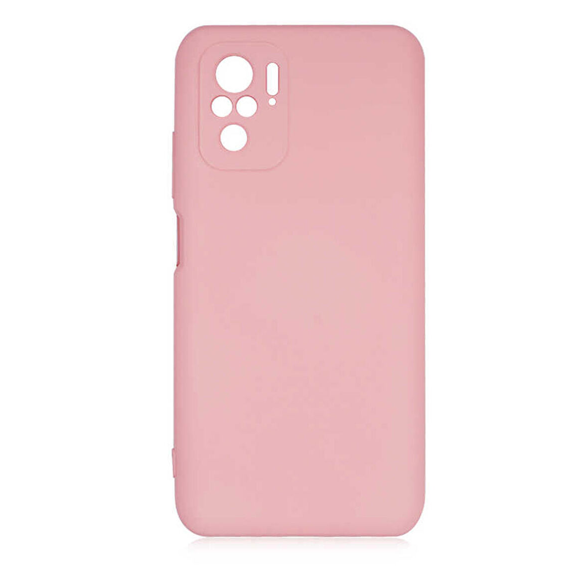 Gpack Xiaomi Redmi Note 10S Kılıf Mara Silikon Mat Soft Kamera Korumalı Lansman