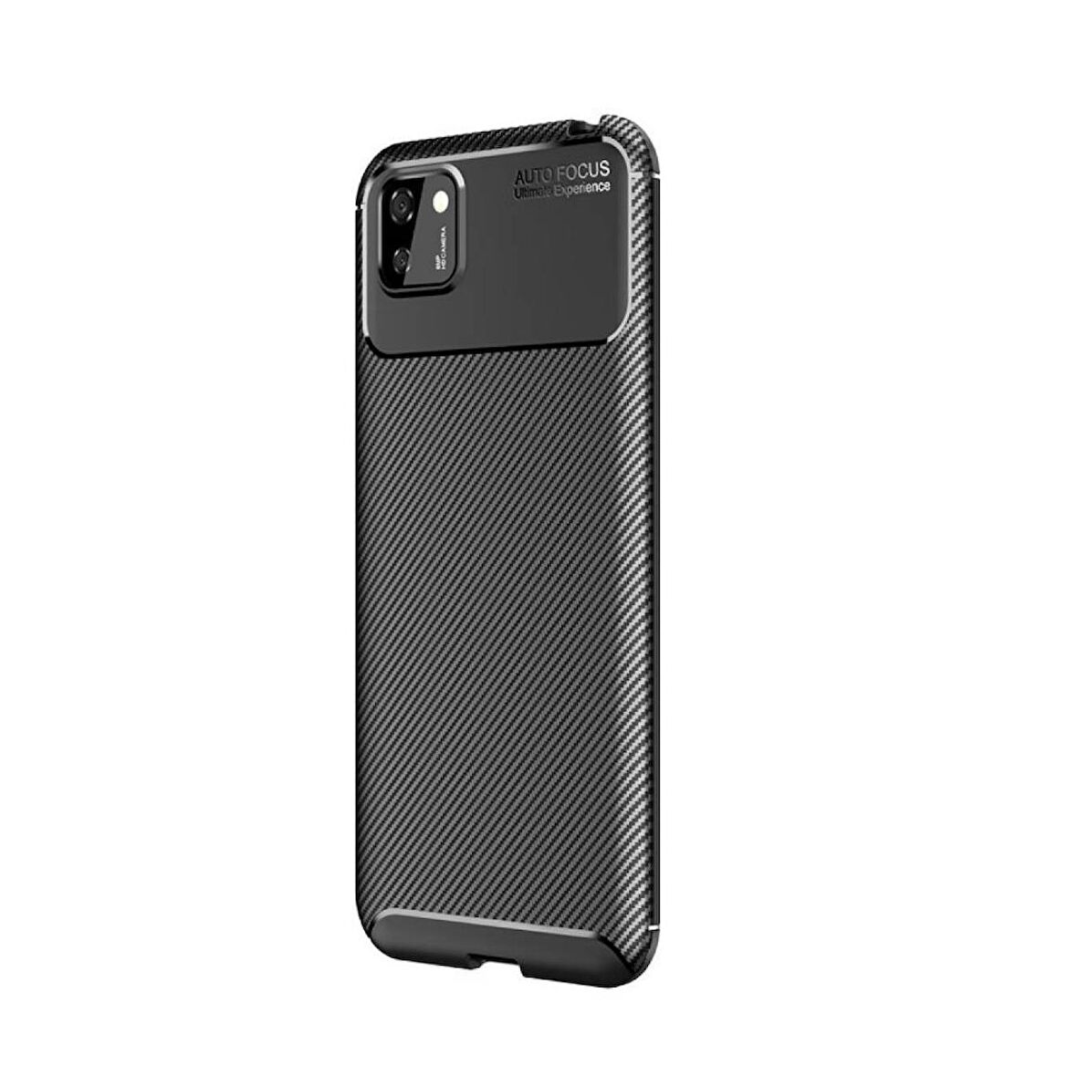 Smcase Huawei Y5P Kılıf Negro Dizayn Silikon  Nano Ekran Koruyucu