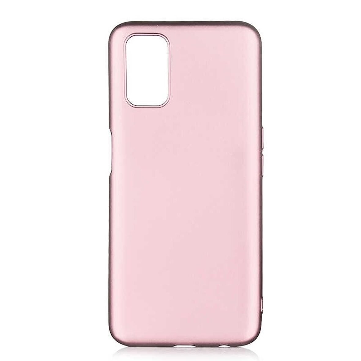 Smcase Oppo A52 Kılıf Lüks Mat Silikon  Nano Ekran Koruyucu