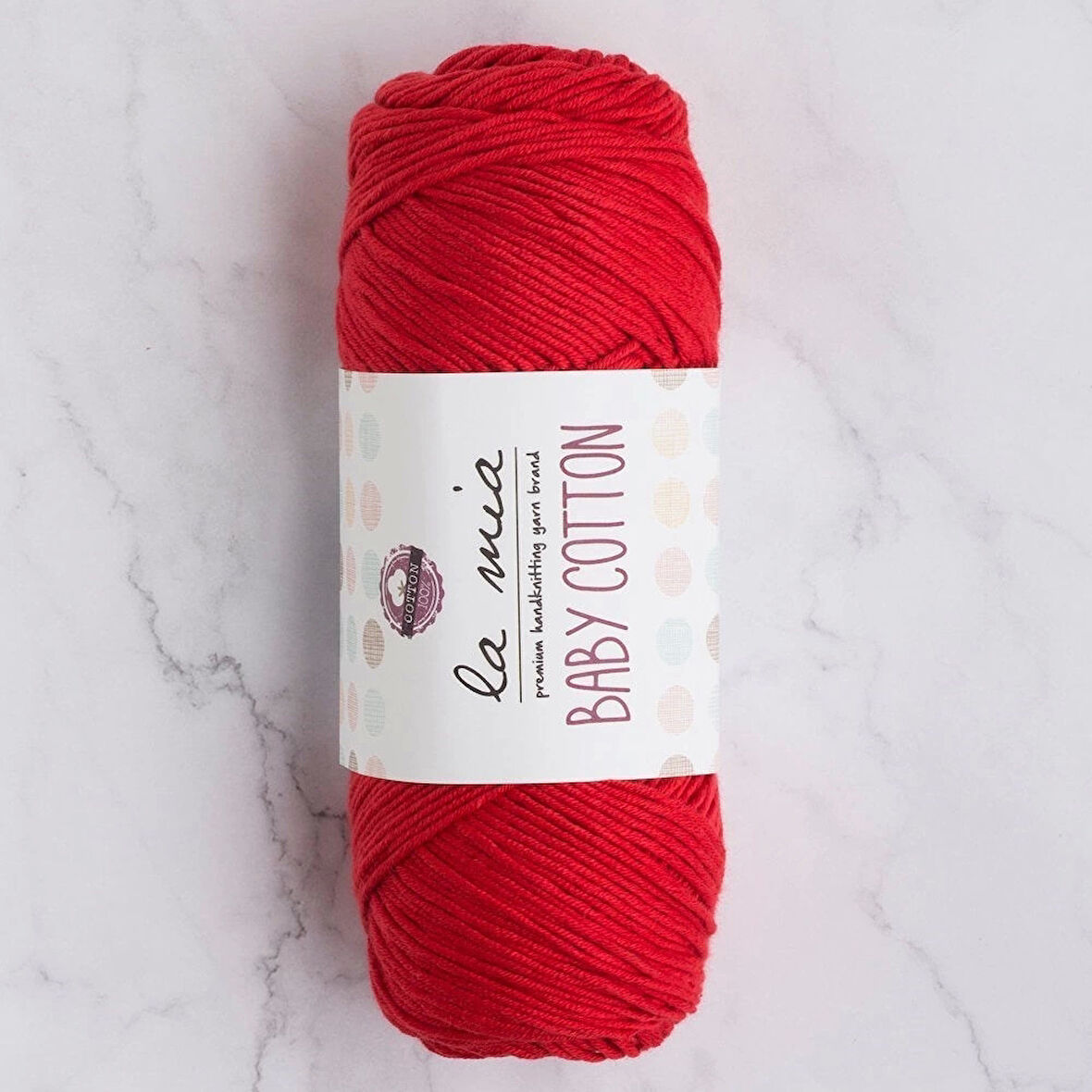 La Mia Baby Cotton Kırmızı El Örgü İpi - L033 - 33634