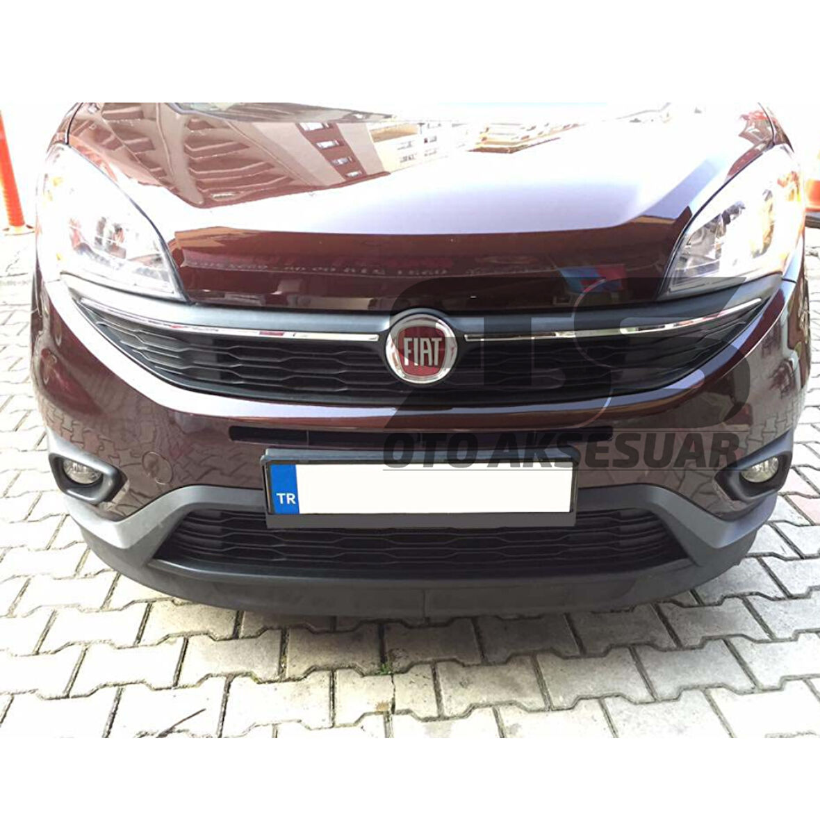 Sts Oto Aksesuar Fiat Doblo D4 Lip Üniversal 2 Parça Astra H Tipi Esnek Tampon eki