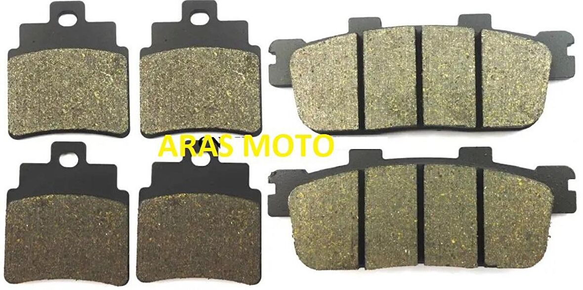 Sym Joymax 250i Ön ve Arka Fren Balata Seti 2009-2015 A Kalite -ARASMOTO