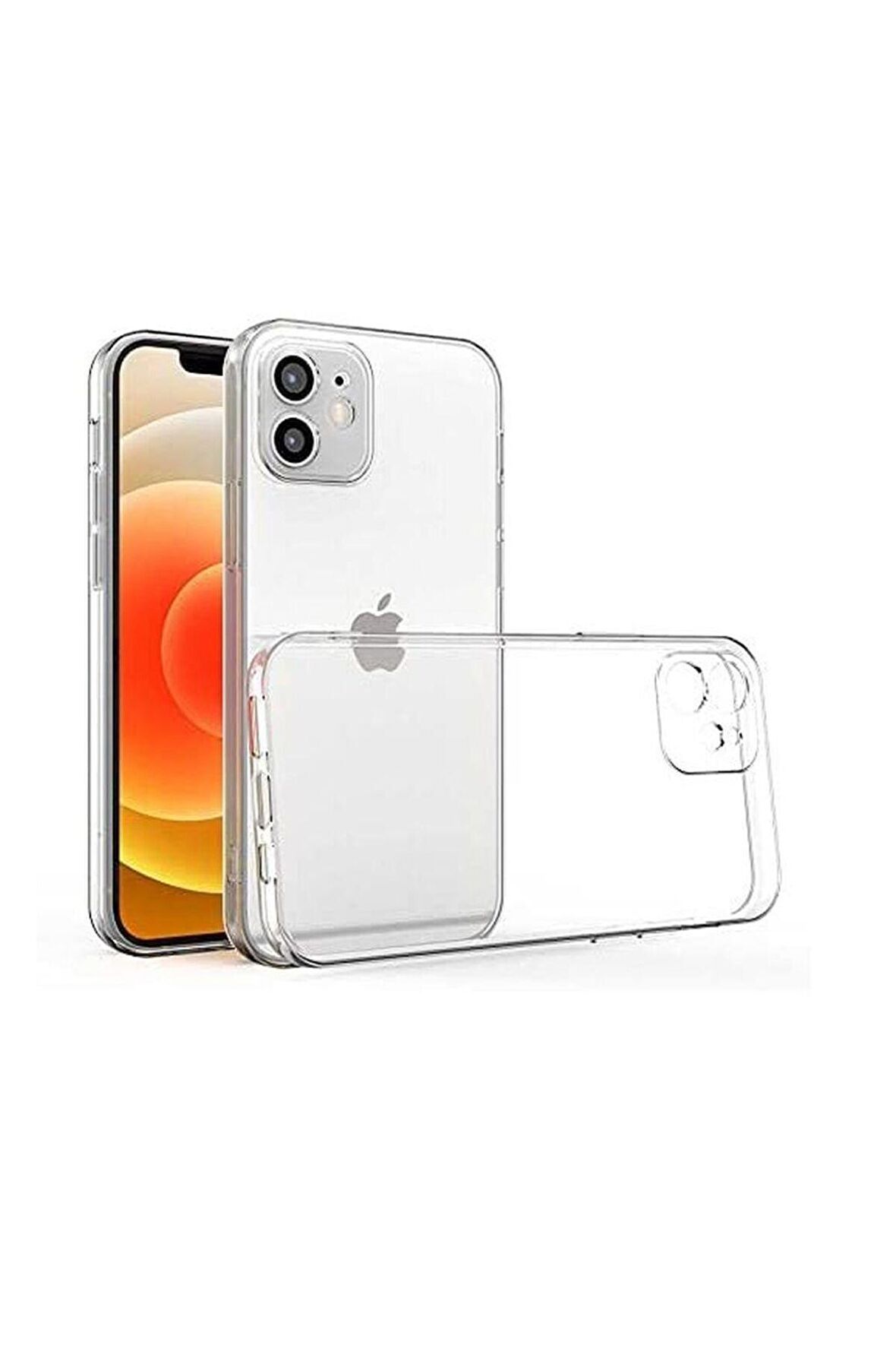 iPhone 11 Şeffaf Kılıf Kamera Korumalı Şeffaf Silikon Kılıf Kamera Koruyuculu ince iPhone Kılıfı