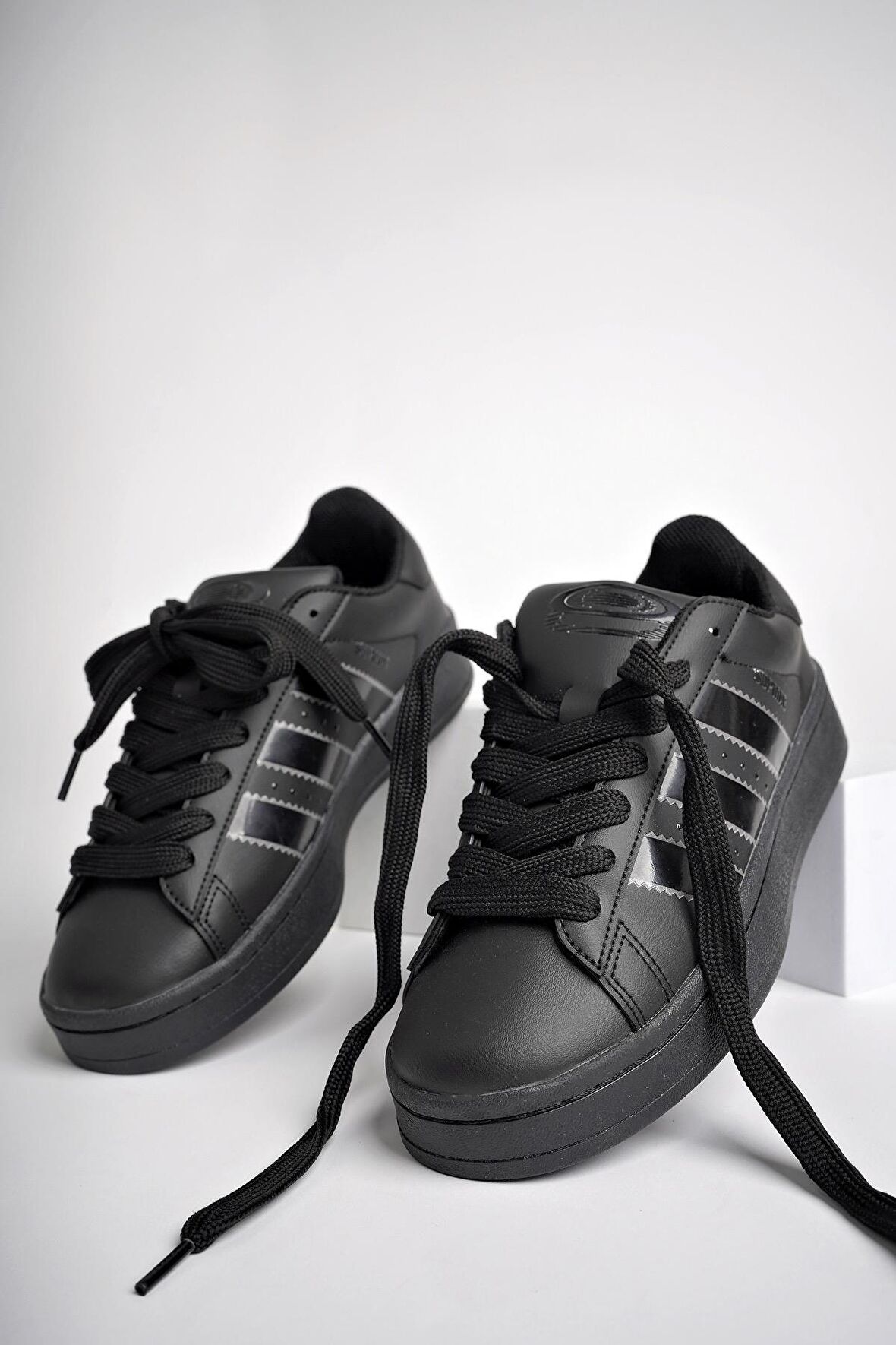 Muggo CAMPÜS Garantili Kadın Ortopedik Günlük Bağcıklı Yürüyüş Koşu Sneaker Spor Ayakkabı