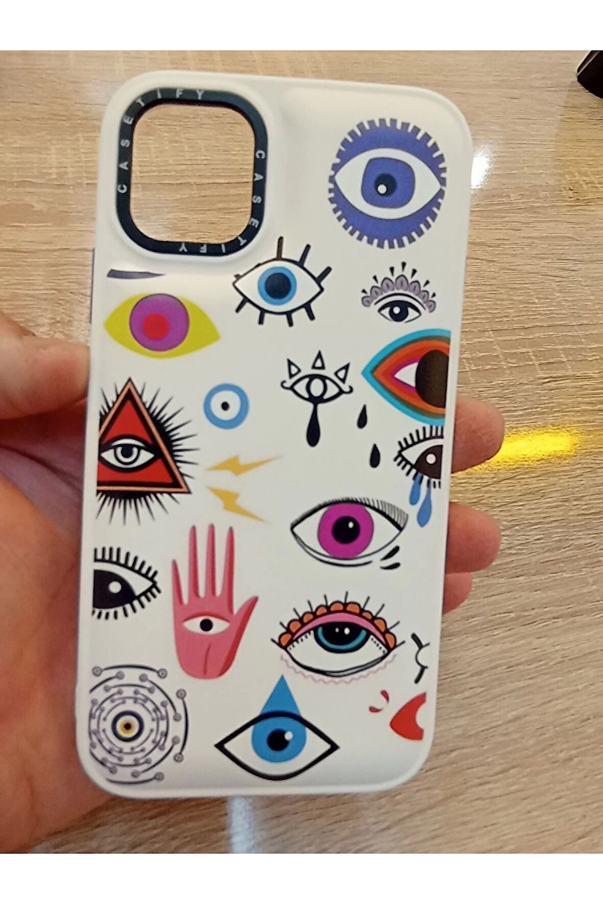 İPhone 11 Özel Baskılı İçi Kadife Lansman Kılıf