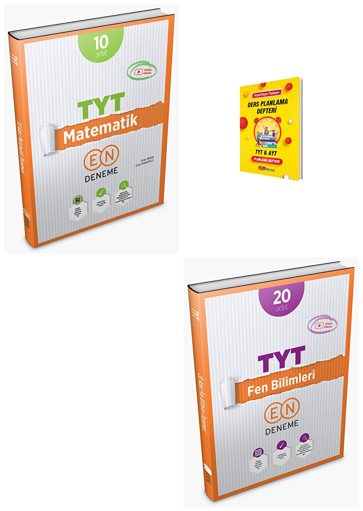 En Deneme TYT Matematik ve Fen Bilimleri Deneme + Planlama Defteri