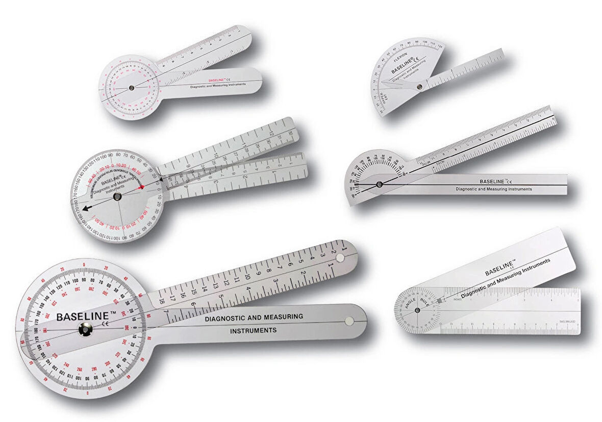 Baseline Metal Gonyometre - 6 Parçalı Set: