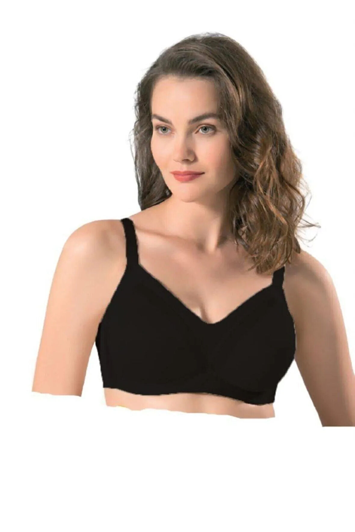 Kadın Beyaz Almıra Telsiz Soft Cup Sütyen 9125-b