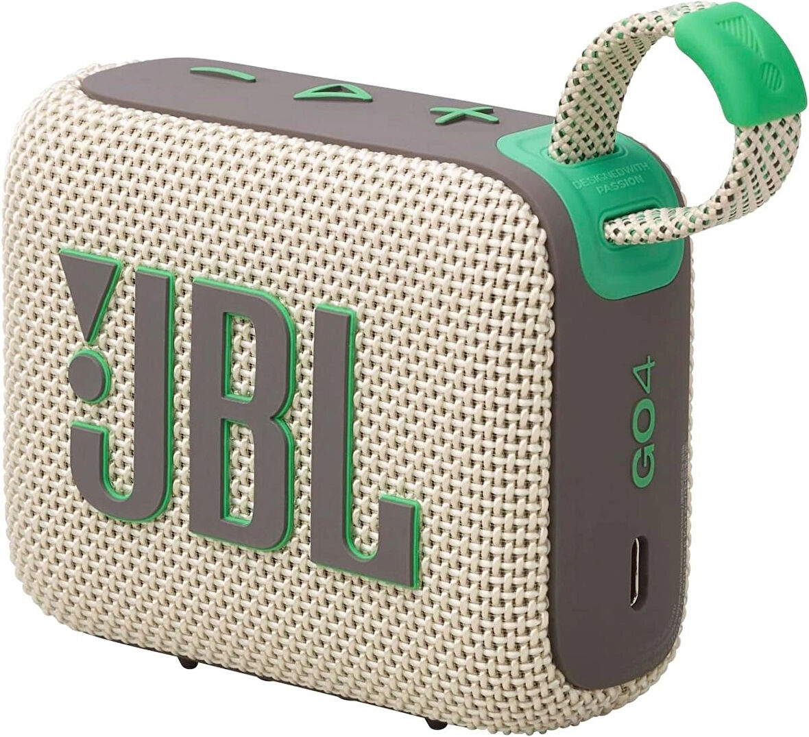 JBL Go4 Bluetooth Hoparlör, IP67, Bej/Yeşil