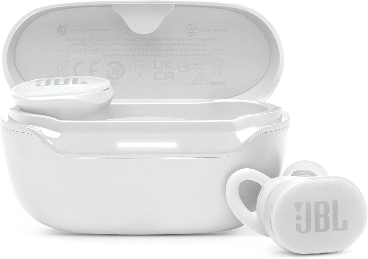 JBL Endurance RACE2 TWS Bluetooth Kulaklık, Beyaz
