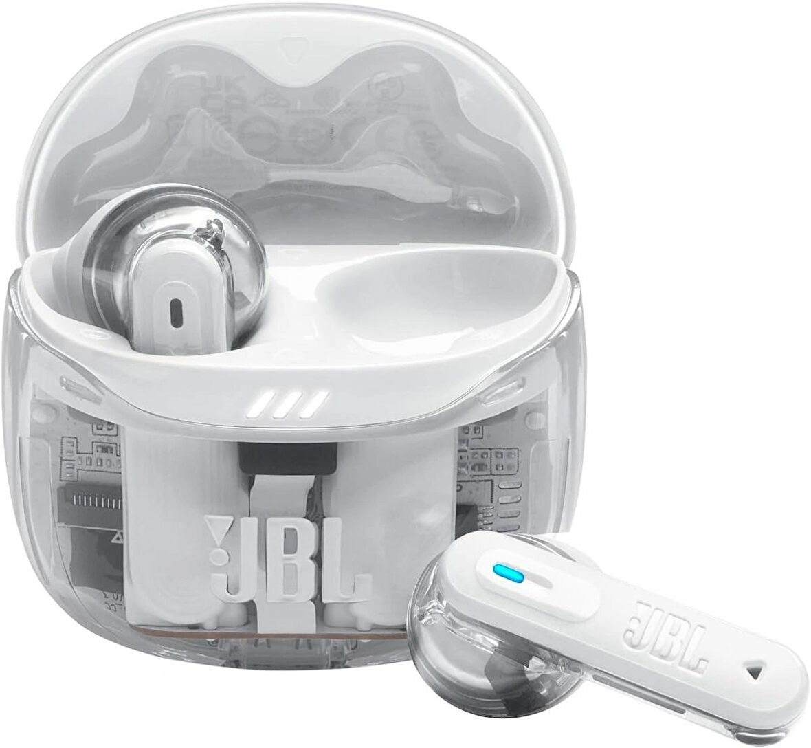 JBL Tune FLEX2 NC Kulakiçi TWS Kulaklık, Ghost Beyaz