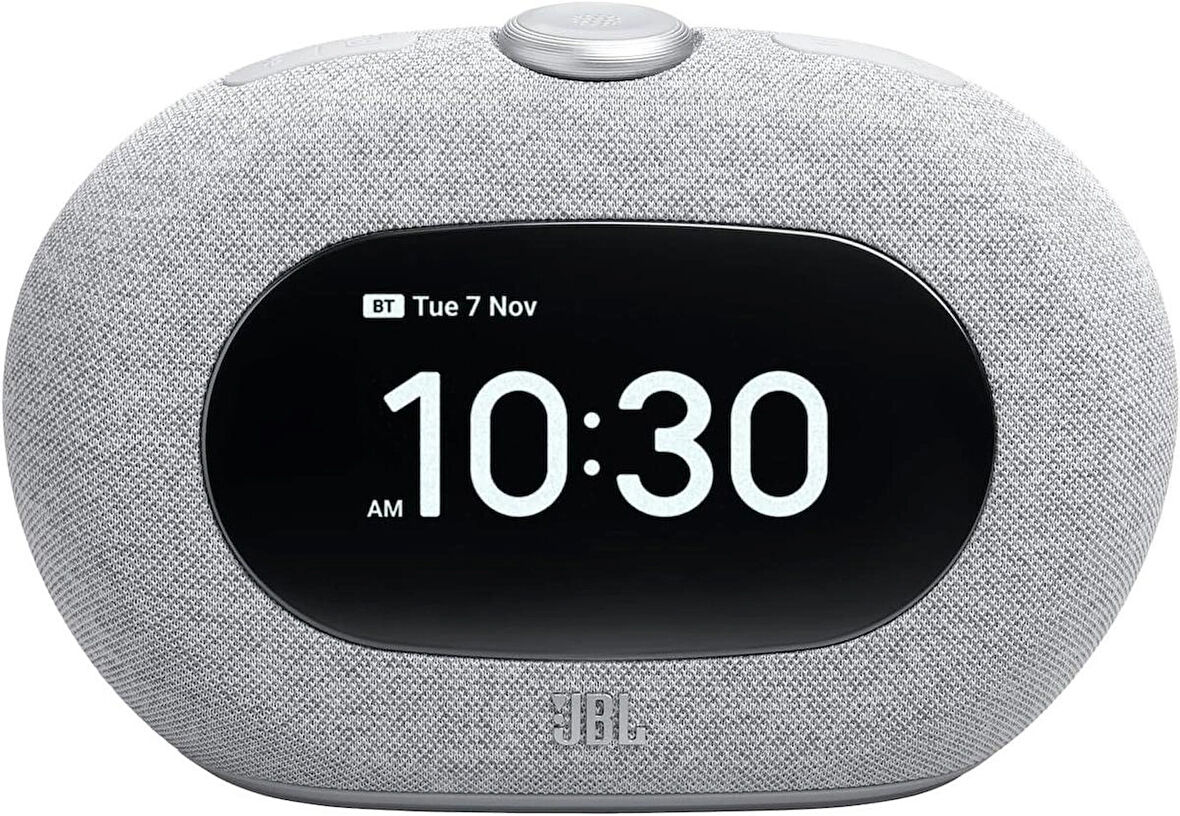 JBL Horizon 3 Alarmlı Saat, Bluetooth Hoparlör, Gri