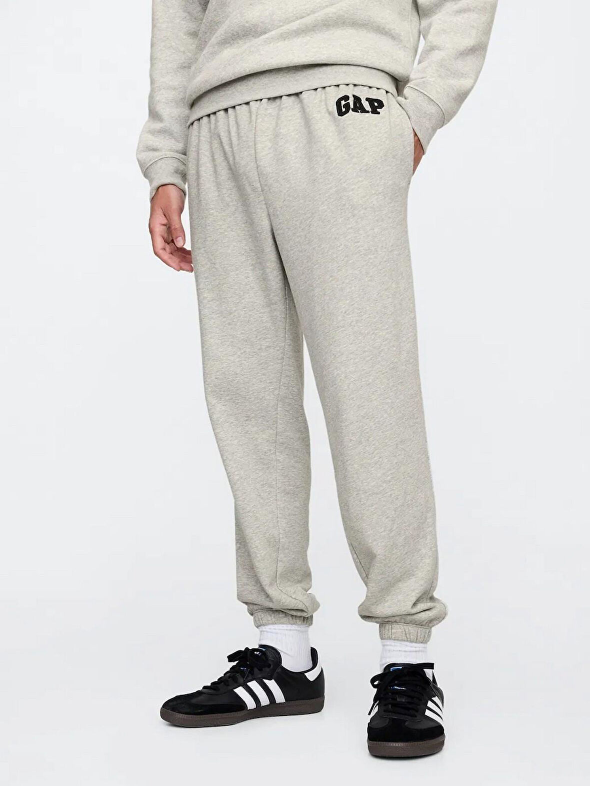 GAP 868463005 V-Frch Ft Heritage Logo Jogger Erkek Eşofman Altı