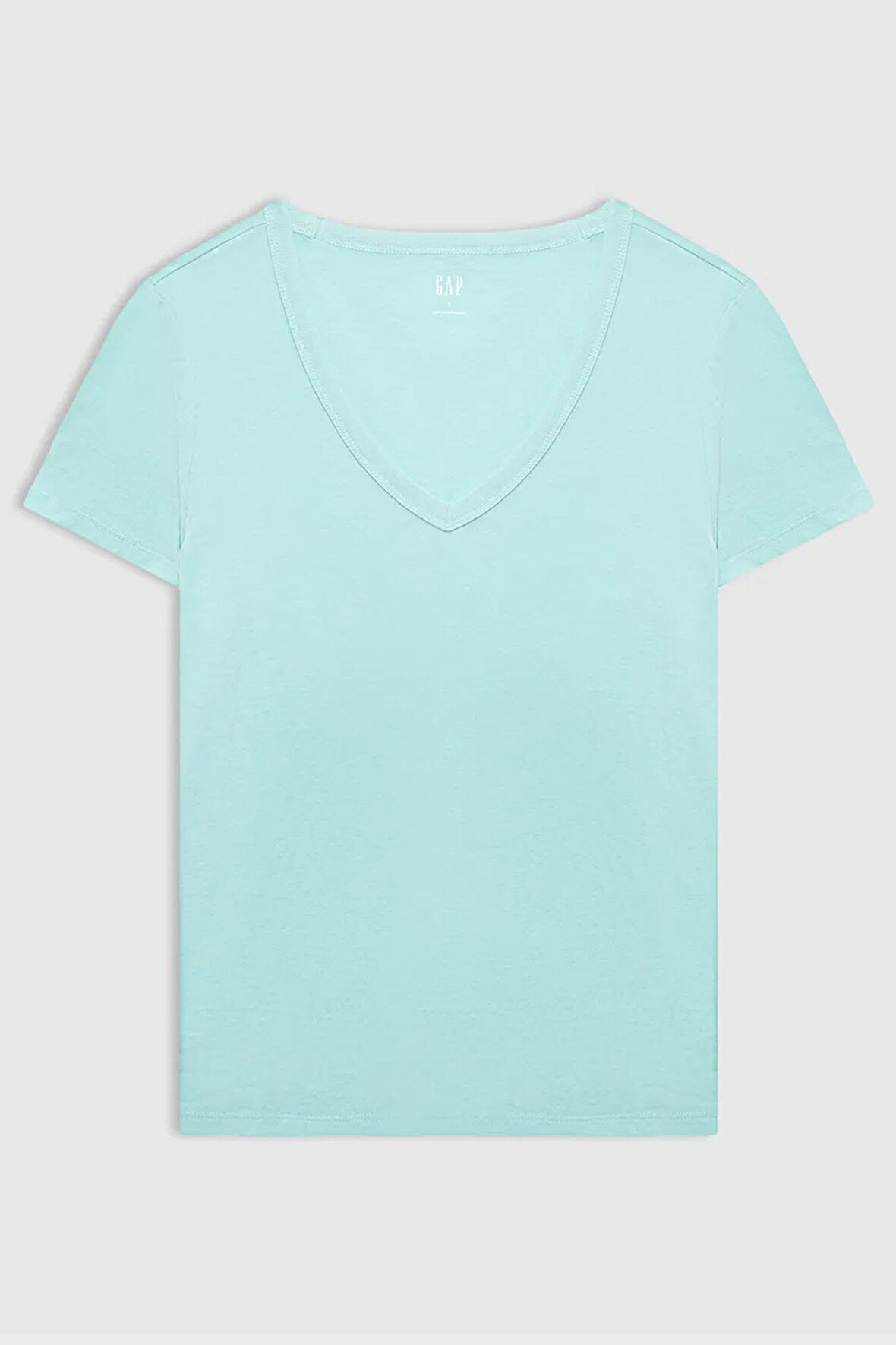 Gap V-SS Fav V Solid Kadın Tişört