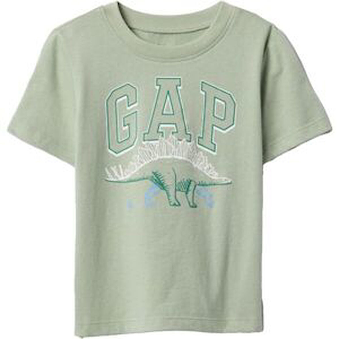 GAP Erkek Çocuk Logolu Yeşil Tişört 703642008