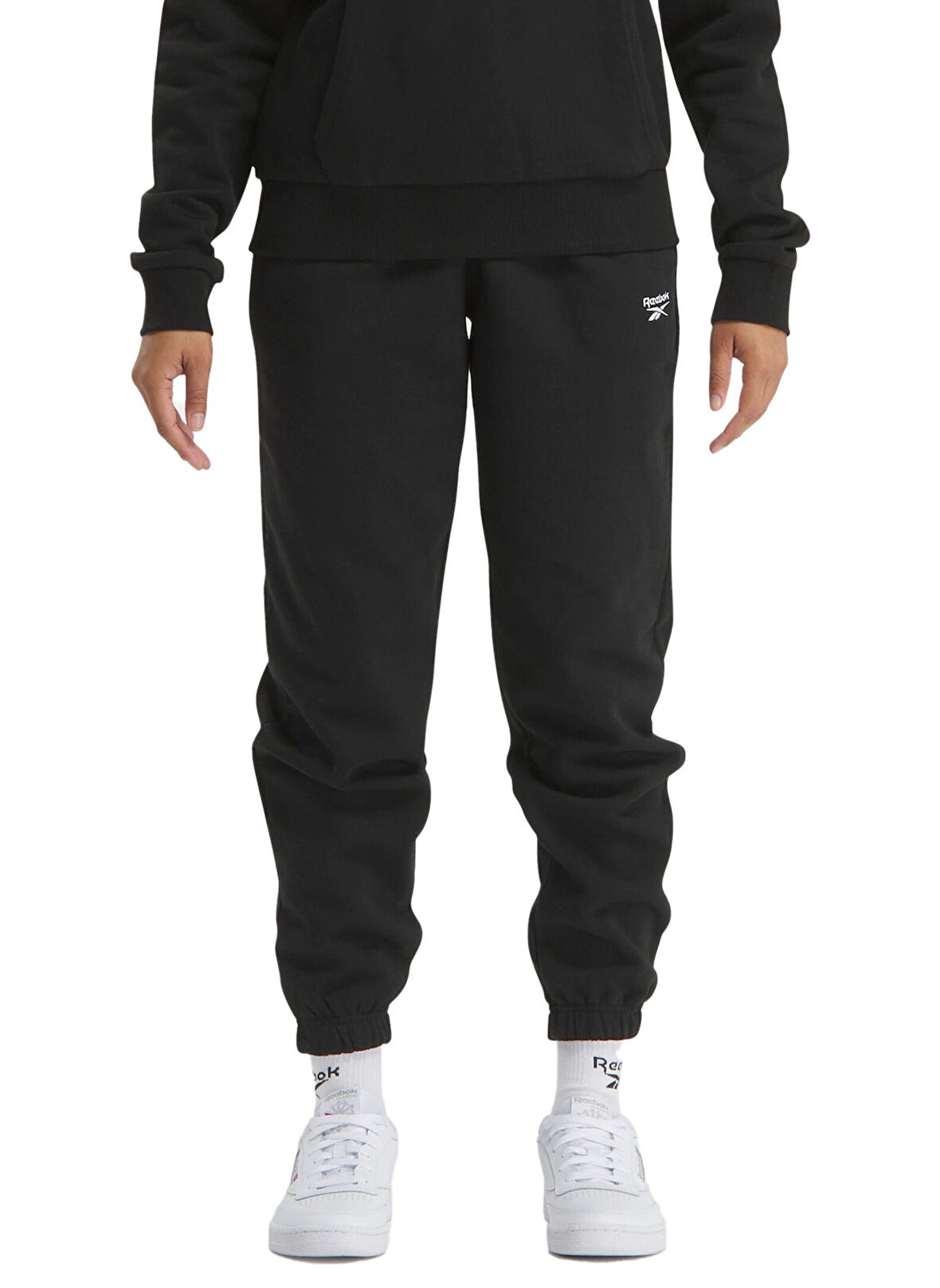 Siyah Kadın Lastikli Bel Jogger Eşofman Altı 100202910 RI SL FLEECE JOGGER