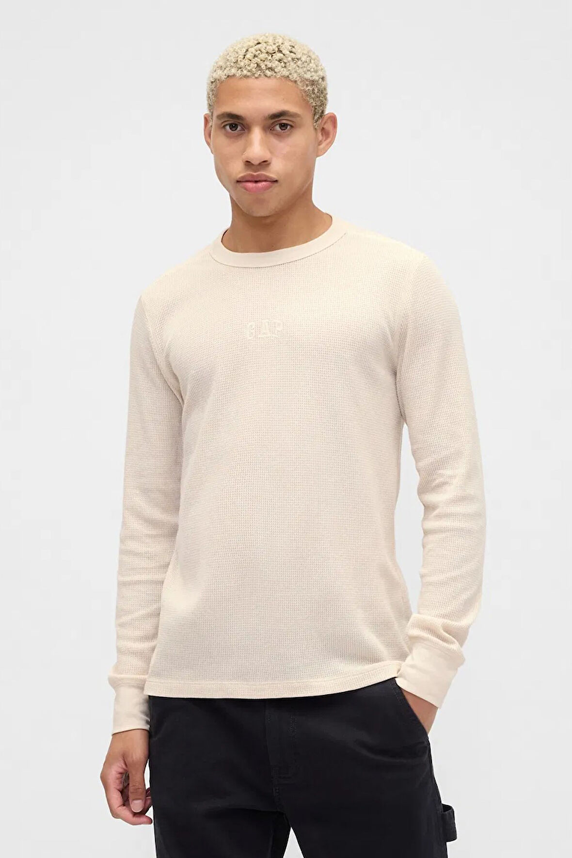 Gap V-Frch Logo Erkek Tişört