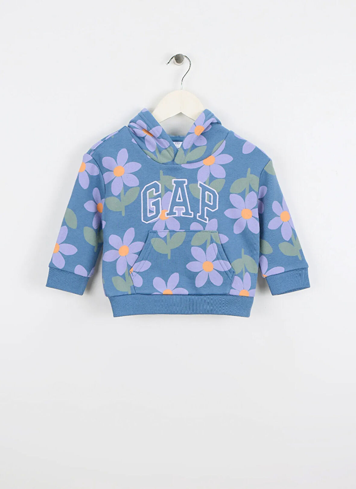 Gap Baskılı Bebek Sarı Sweatshırt 793465000-A