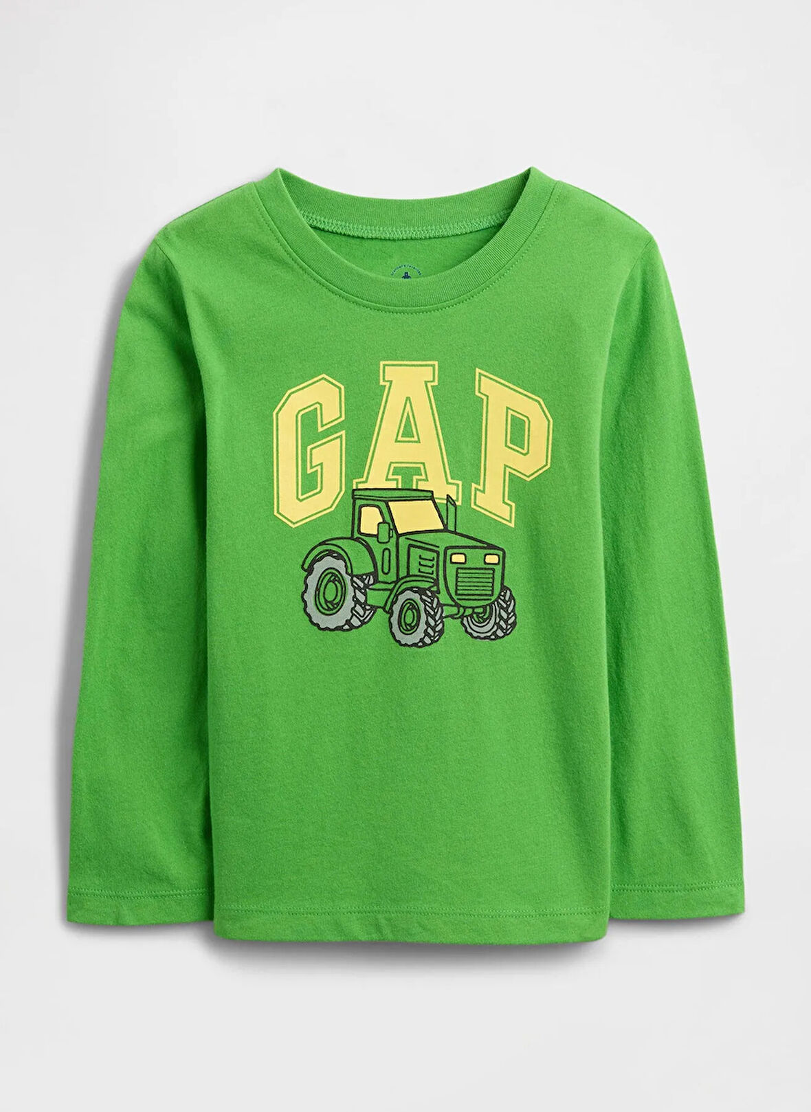 Gap Baskılı Yeşil Bebek T-Shirt 791322000-A