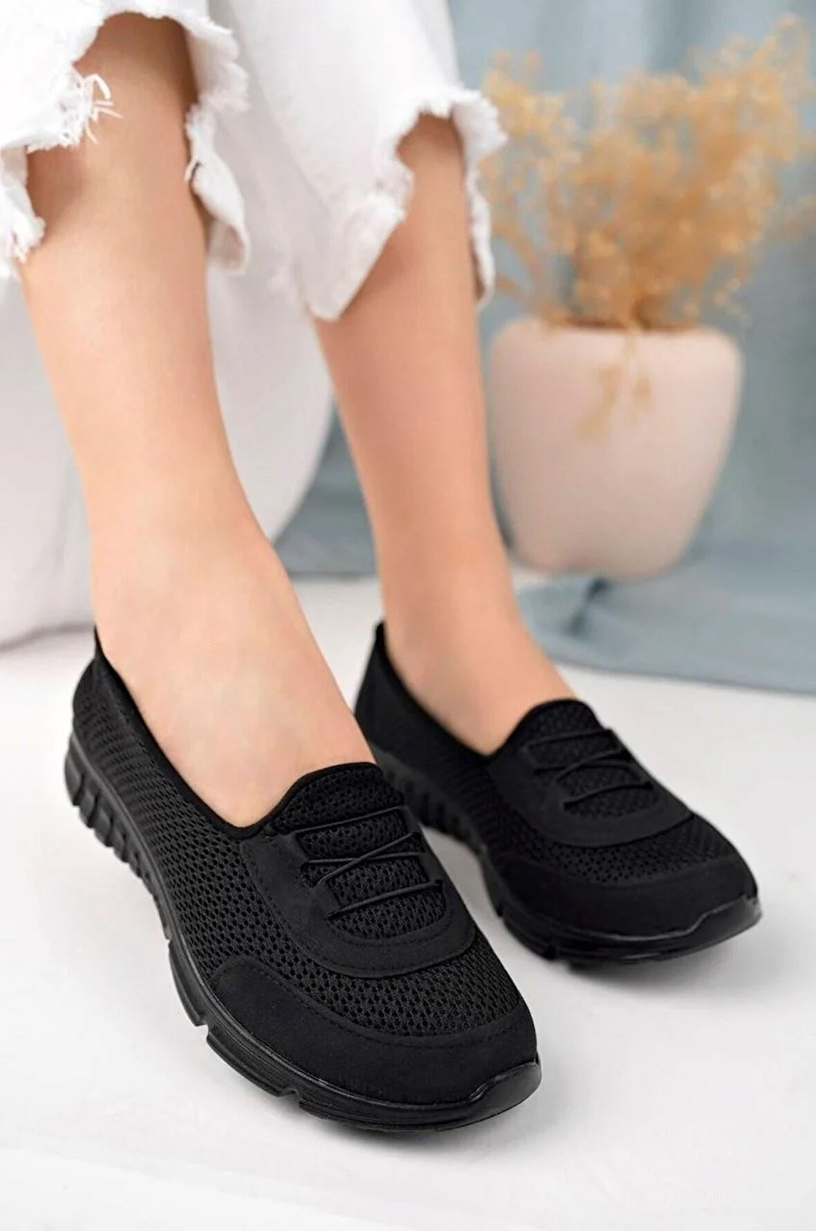 KADIN FILELI RAHAT MEMORY TABAN BAGLI SNEKER