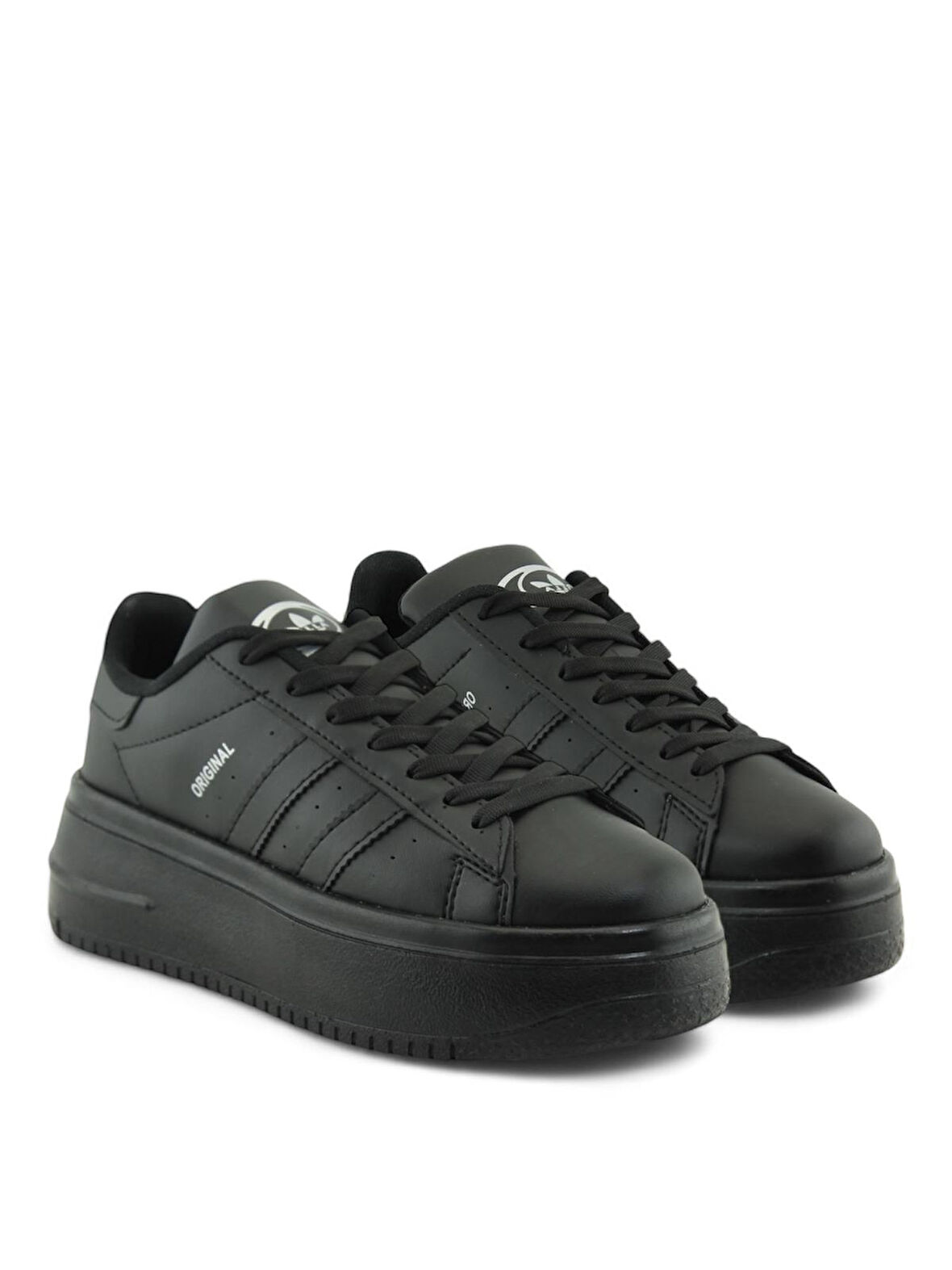 Kadın Yüksek Termo Taban Günlük Sneaker Spor Ayakkabı