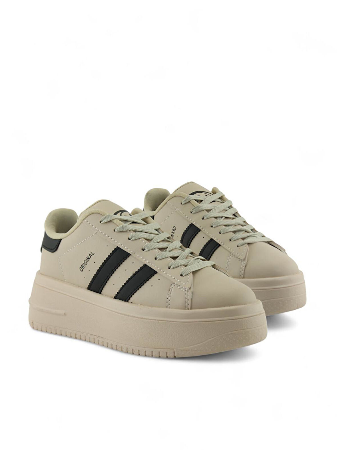 Kadın Yüksek Termo Taban Günlük Sneaker Spor Ayakkabı