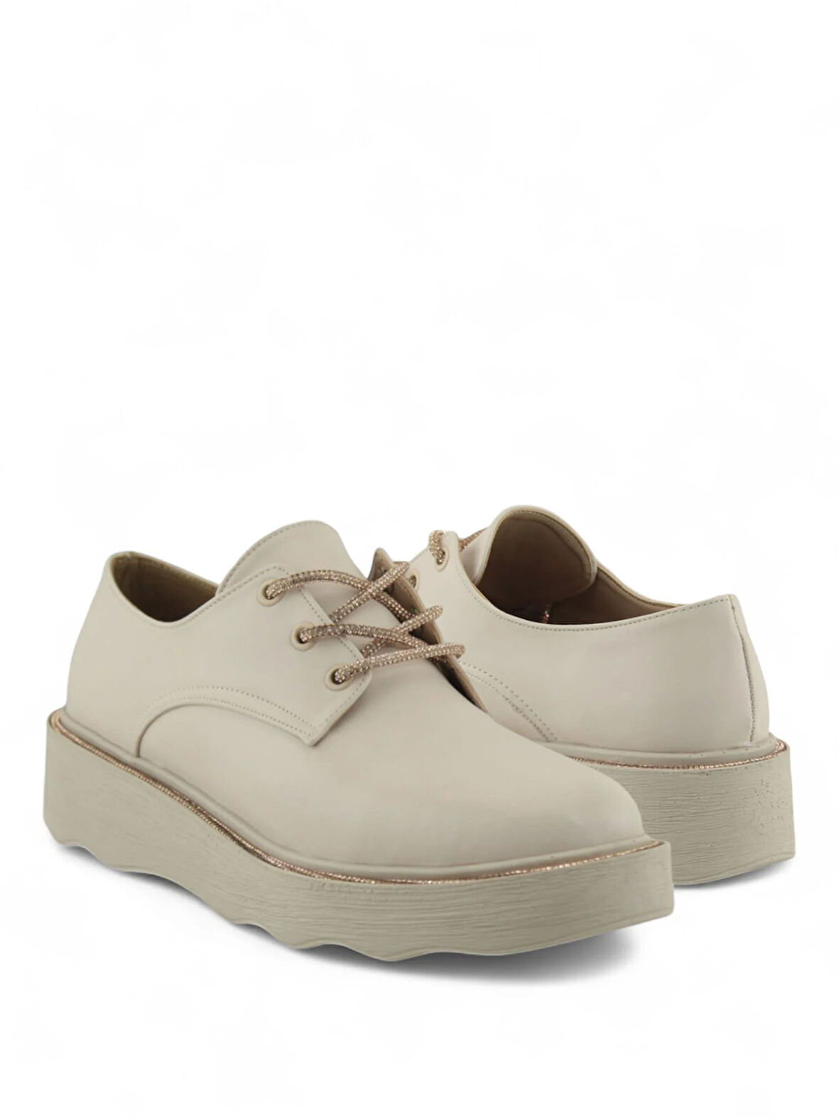 Kadın Kalın Taban Günlük Klasik Ayakkabı