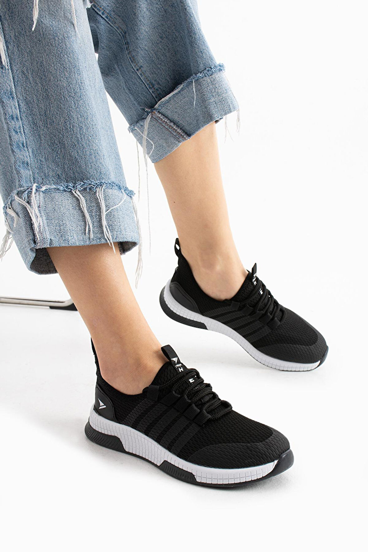 Kadın Hafif Poli Taban Yumuşak Rahat sneaker Spor Ayakkabı