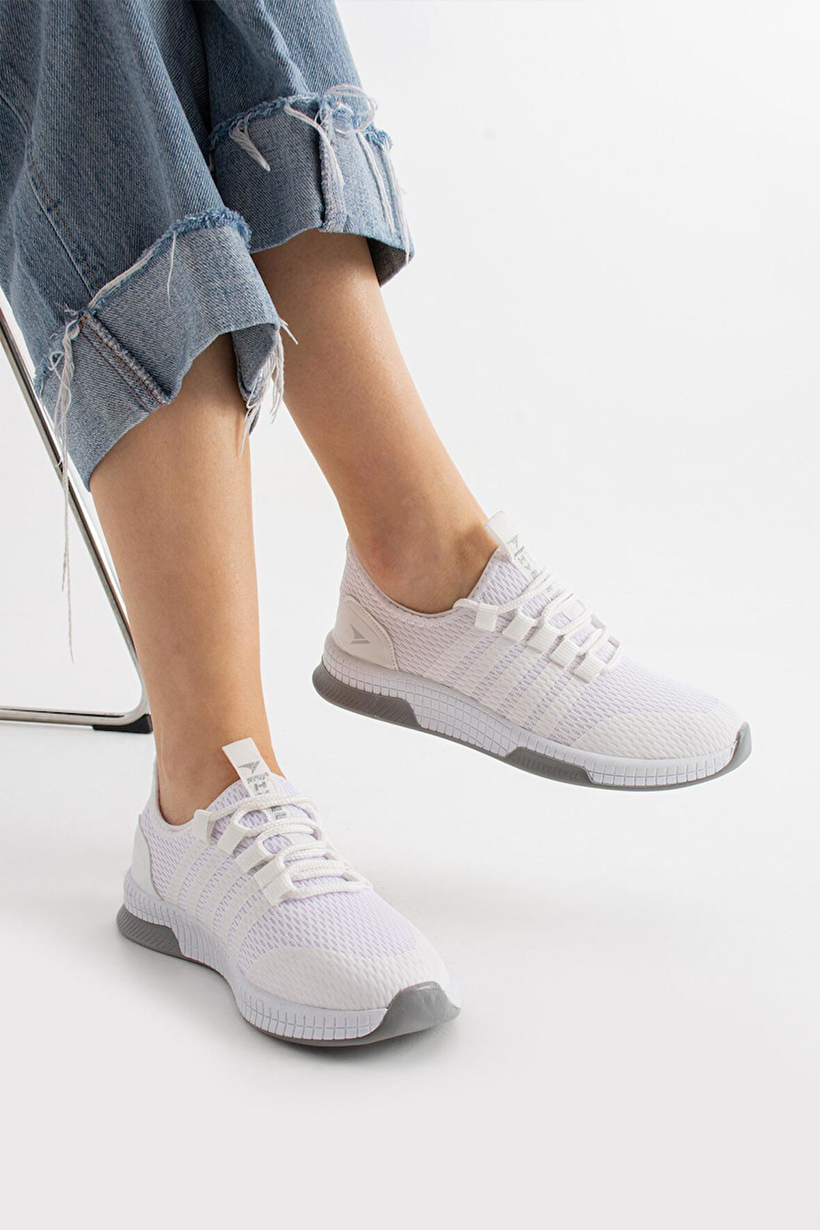 Kadın Hafif Poli Taban Yumuşak Rahat sneaker Spor Ayakkabı