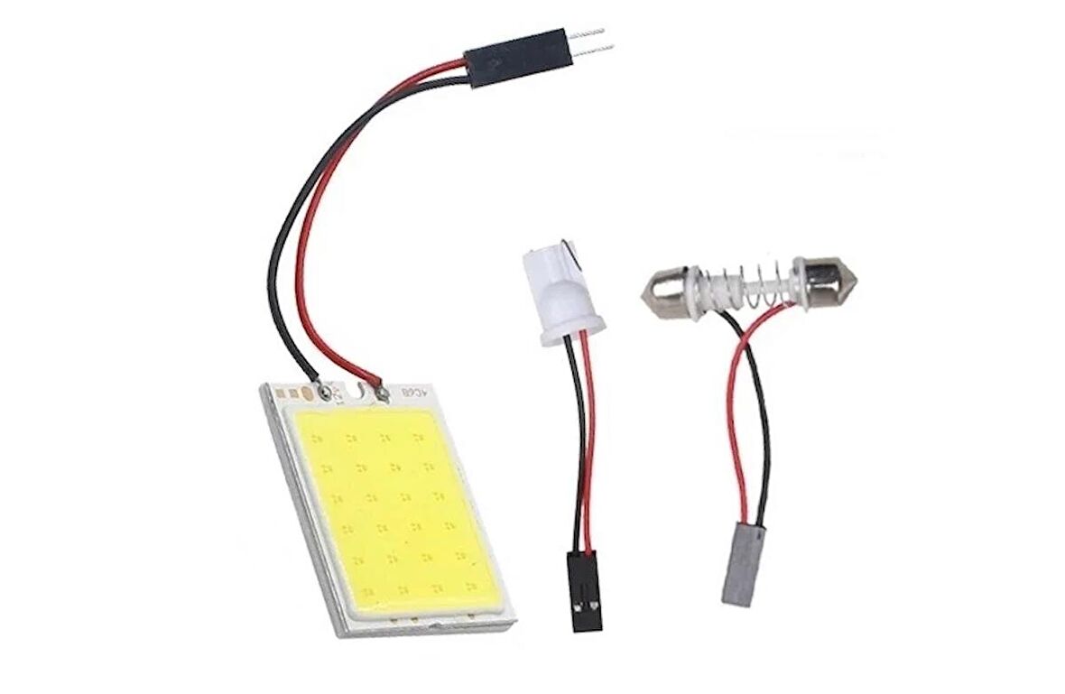 T10 Araç Içi Aydınlatma 24 Smd Led Panel