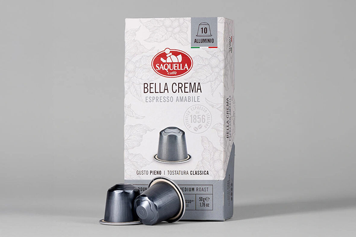Saquella Bella Crema Kapsül Kahve 50g