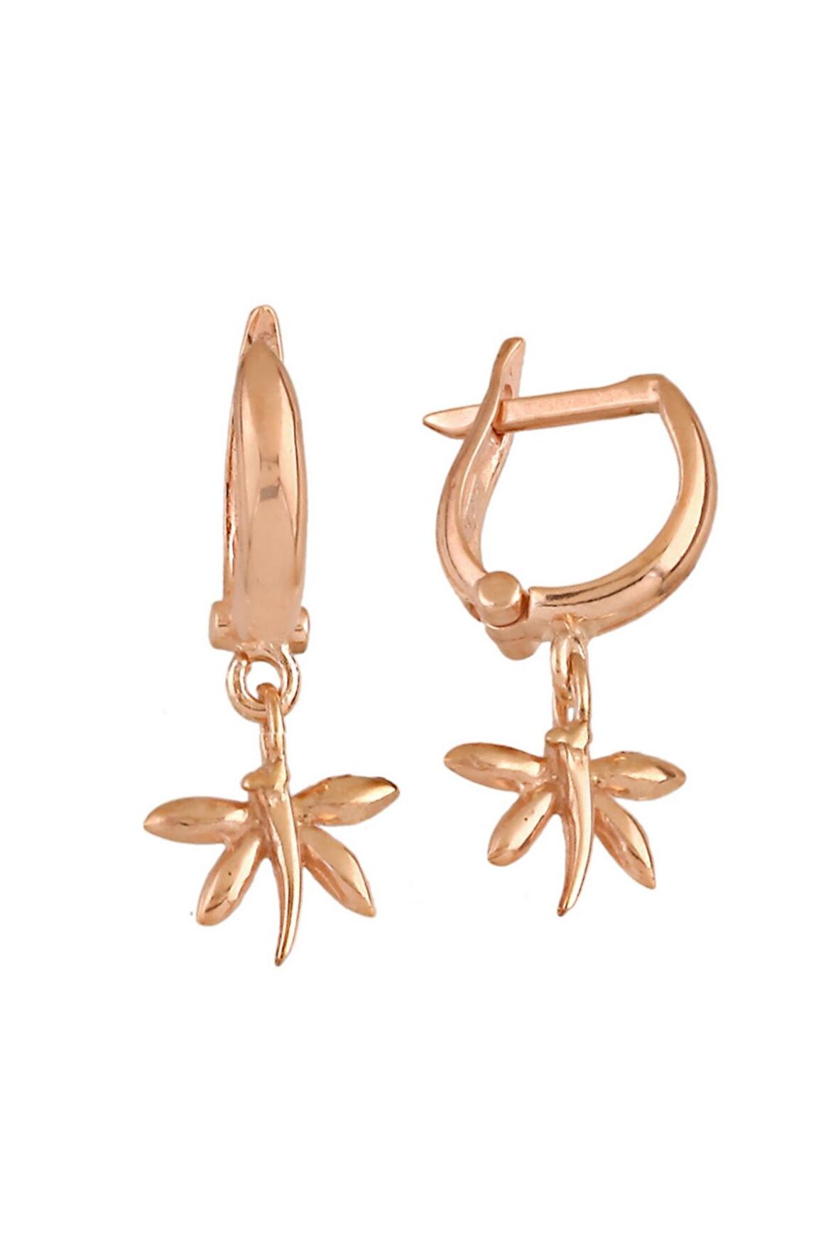 Rose 925 Ayar Gümüş Yusufçuk Küpe - K014801