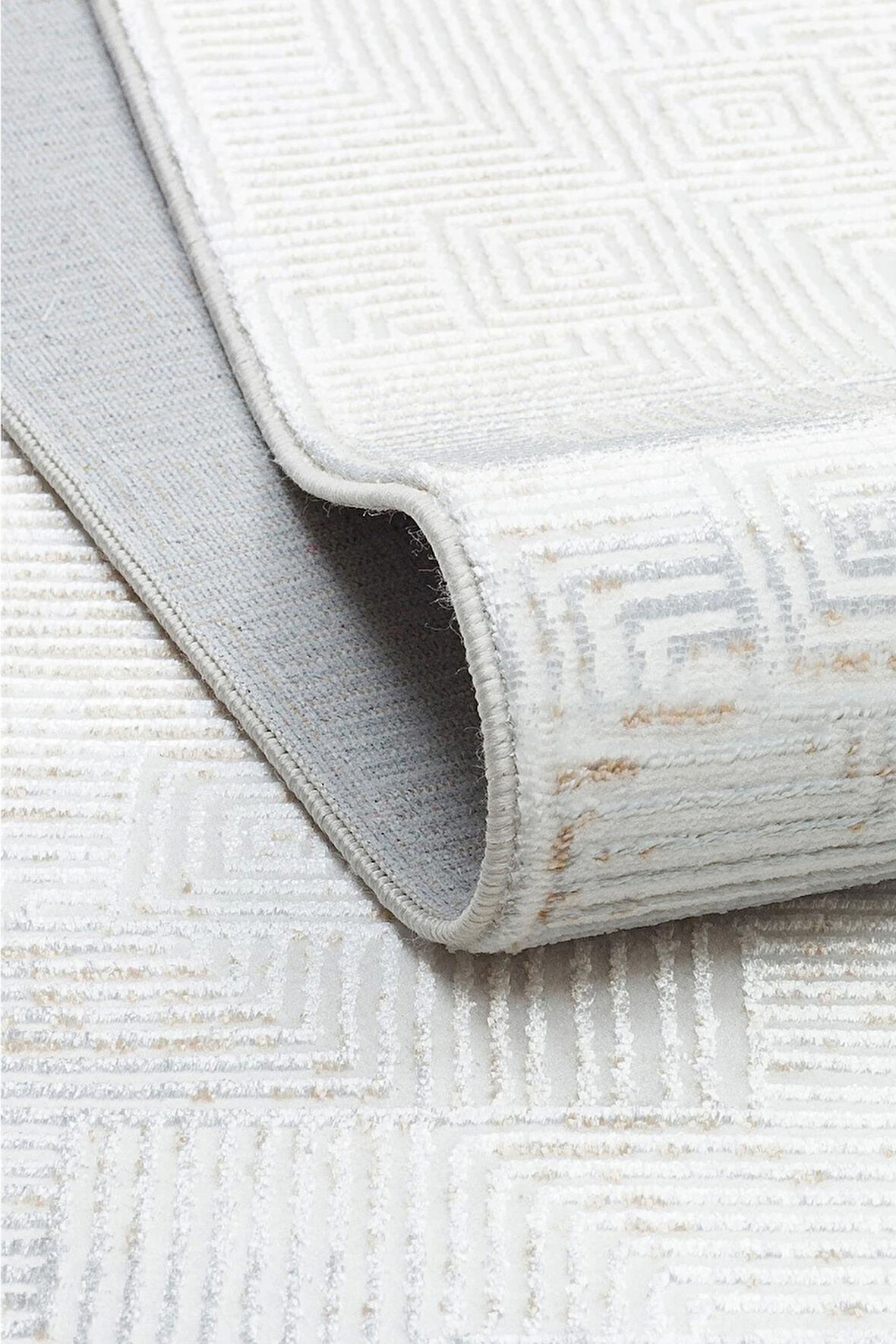 Sante ST 109 Bej İnce Halı - Salon, Koridor (Yolluk), Mutfak, Antre, Yatak ve Oturma Odası Halısı