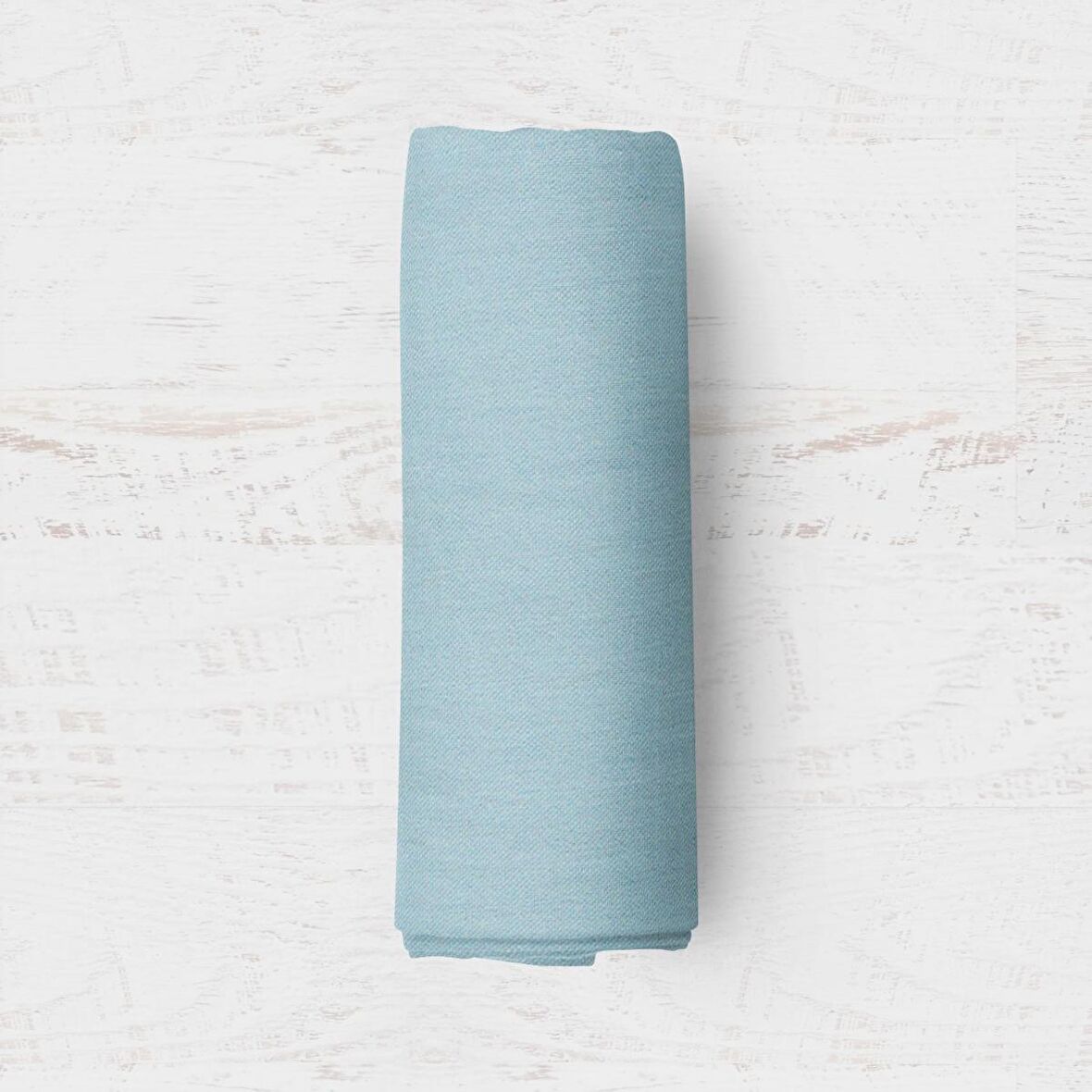 Makiteks %100 Pamuklu Su Yeşili 120x200+50x70 Tek Kişilik Lastikli Çarşaf Takımı