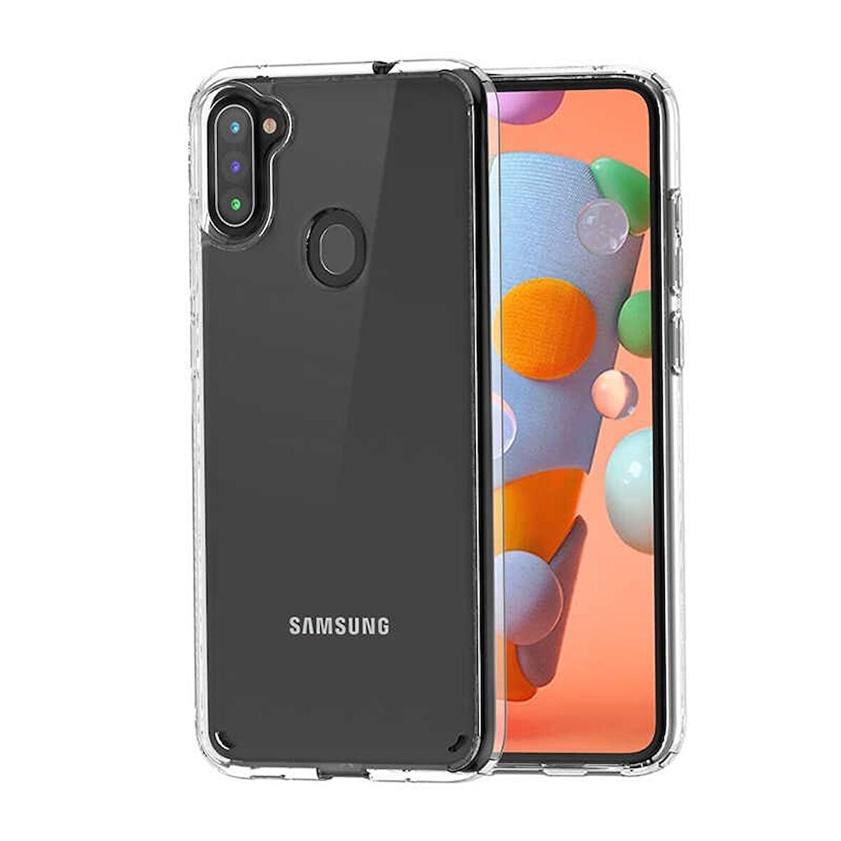 Smcase Samsung Galaxy A11 Kılıf Gard Darbe Korumalı Silikon